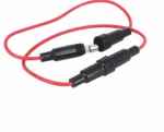 Aspen Sicherungshalter+Feinsicherung 1A mit Kabel, Pack 2 Stk