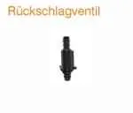 Sauermann Rückschlagventil für Tankpumpen 10 mm, einzeln