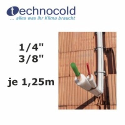 Biegeset für Kupferleitungen 1/4"" + 3/8"", 1,25 Meter