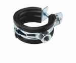 Gelenkrohrschelle mit Gummieinlage, M8, 15-19 mm / Pack 10 Stck.