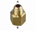 Reduzier-Aufschraubstutzen 5/8""M - 3/4""W SAE (7/8""-1.1/16"" UNF) incl. Dichtring