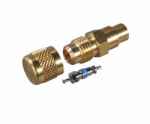 Schrader Lötstutzen 1/4"" SAE (7/16"" UNF) - 6/8/10 mm