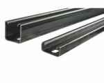 Montageschiene VA METSEC 41x21 mm, 2,5mm verzinkt, 3 Meter