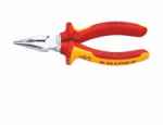 KNIPEX VDE Spitzkombizange 145 mm, verchromt