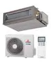 Mitsubishi Heavy S-Serie FDUM Monosplit Kanalgerät-Set - FDUM40VH + SRC40ZSX-W1 - 4,0 kW