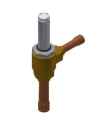 Danfoss Expansionsventil elektrisch AKV 10P1 Löt 10x12mm 068F5201
