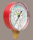 Refco Druckmanometer 68mm 1/8"NPT M2-500-DS R134a -1/+30bar