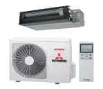 Mitsubishi Heavy S-Serie SRR Monosplit Kanalgerät-Set - SRR25ZS-W + SRC25ZS-W2 - 2,5 kW