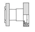 Alco Adapter für OM3/OM4/OW4 OM0-CCD 1-3/4" Rotalock