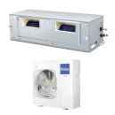 HAIER KANALEINBAUGERÄT mit HOHER PRESSUNG Set - ADH125H1ERG + 1U125S2SN2FB - 12,4 kW