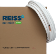 REISS Kupferrohr Einzelleitung vorisoliert 3/8" x 0,8 mm x 25 m 8 mm DSD