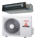 MITSUBISHI HEAVY SRR Kanalgeräte-Set SRR 25ZM-S + SRC 25 ZMX-S - 3.3 kW