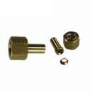 Lötadapter mit Messinganschluss 10 mm - 3/8""SAE-5/8""UNF