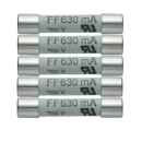 Testo Ersatzsicherungen 5erSet 630mA/600V 0590 0007